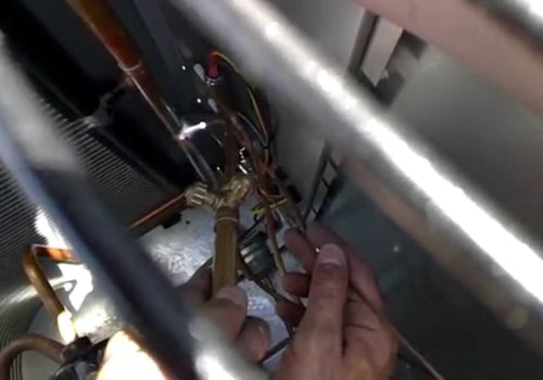 Repairing an Air Conditioning System with Refrigerant Lines